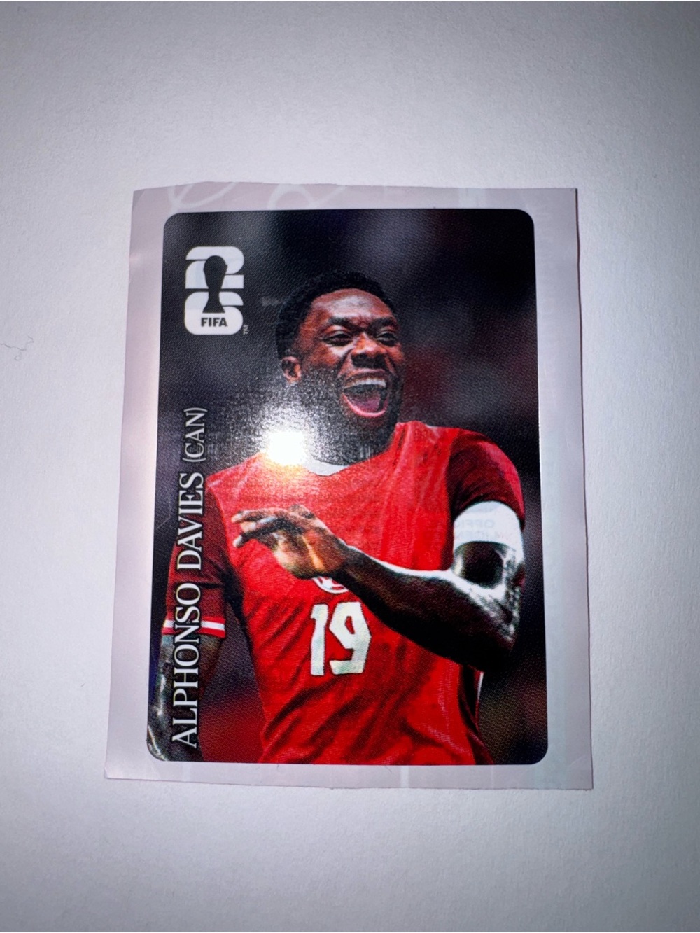 Panini FIFA World Cup 2026 Sticker Coca Cola US Version Alphonso Davies(CAN) CC9